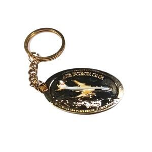 Air Force One Reagan Presidential Library Foundation Grand Opening Keychain Thin